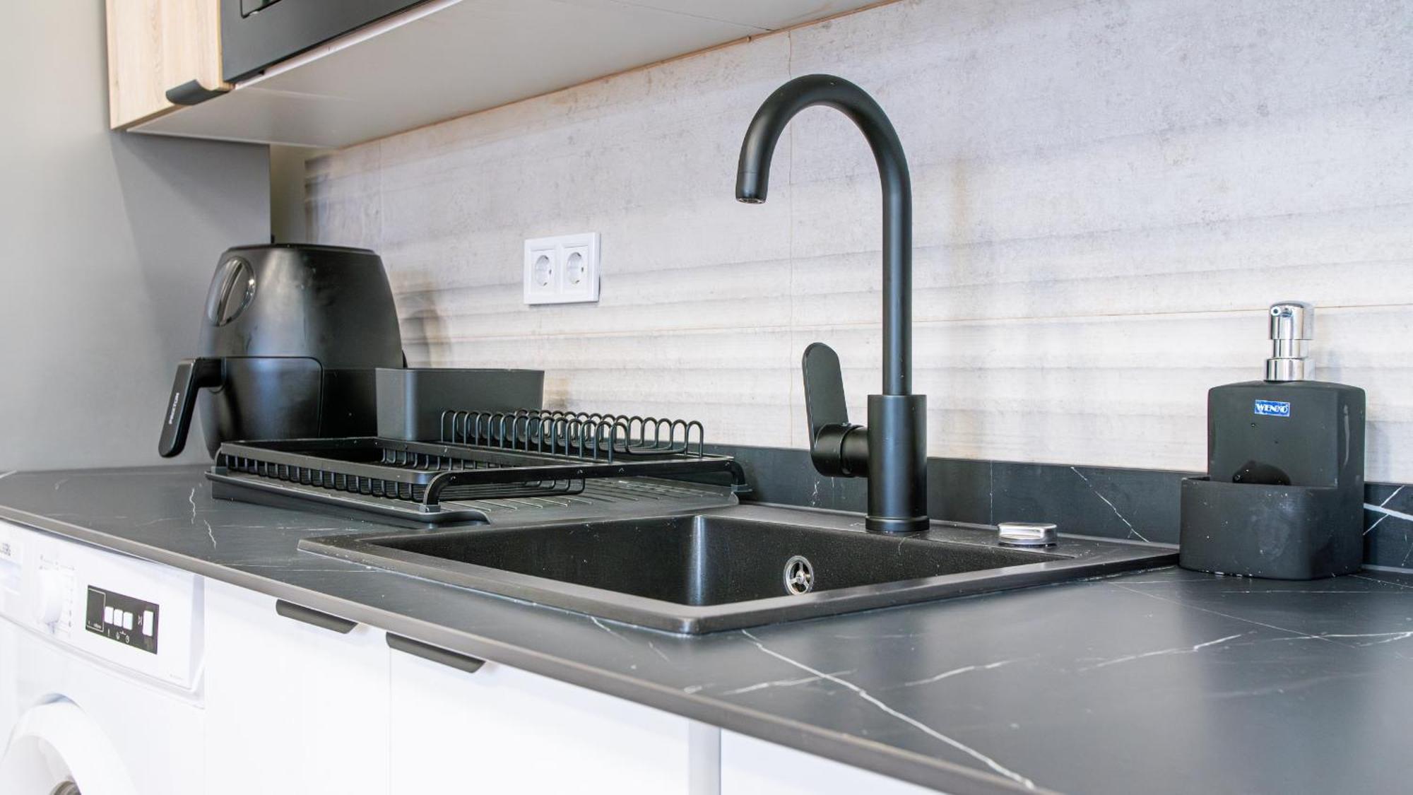 Madrid Confort Urbano 1 Dormitorio Ac Wifi Cocina Exterior photo